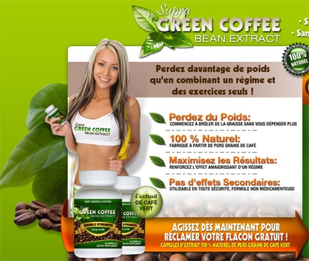 perte de poids avec Supra Green Coffee